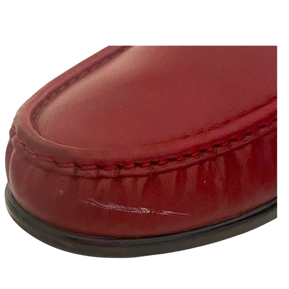🔥SALE🔥SAS SIMPLIFY WOMENS RED LEATHER WOMENS LOAFERS SZ 8.5 N EUC - Picture 12 of 12